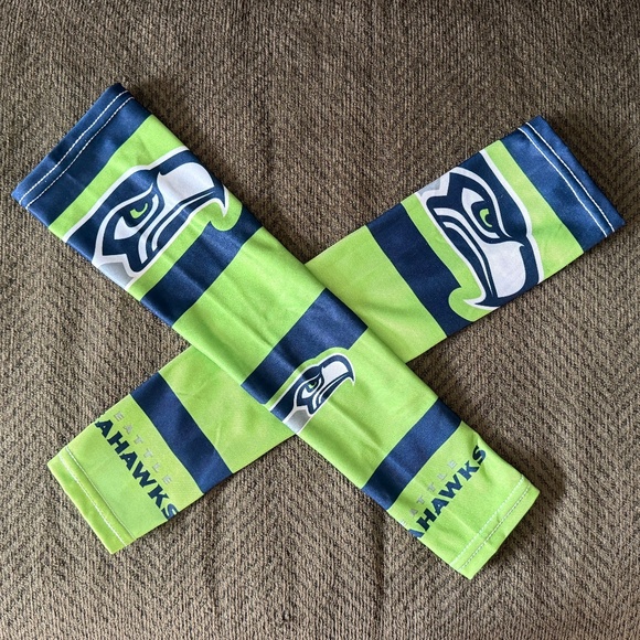 NFL unisex Seattle Seahawks Strong Arms Sleeves - Picture 1 of 2